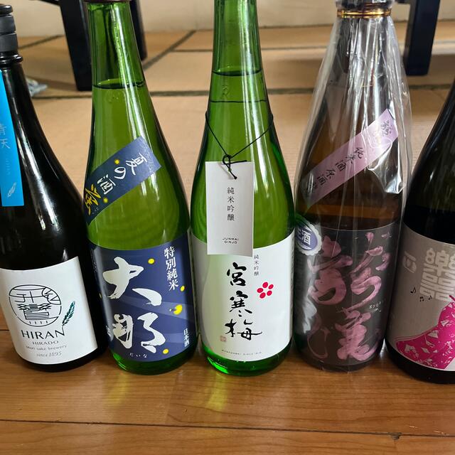 日本酒　四合瓶　値下げします