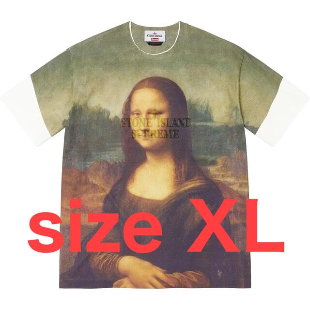 付属品BOXステッカー2枚Supreme Stone Island S/S Top Mona Lisa