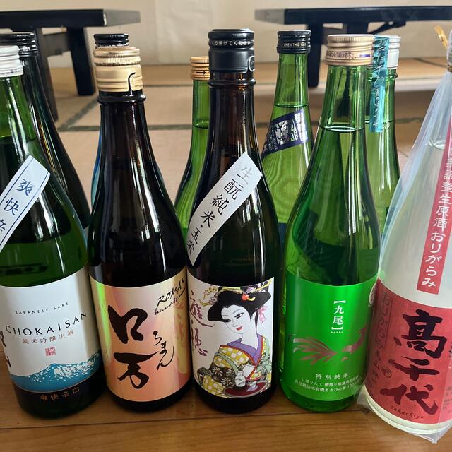 日本酒　四合瓶　１０本最新　値下げします