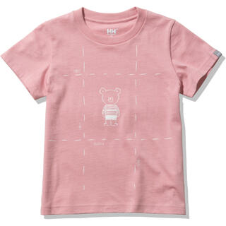 ヘリーハンセン(HELLY HANSEN)のヘリーハンセン　キッズ　Tシャツ　ピンク 100cm(Tシャツ/カットソー)