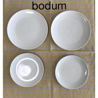 bodum - ボダム　プレート　皿　大小4枚セット