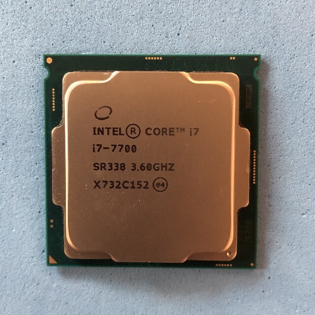 Intel Core I7-7700 CPU インテル-