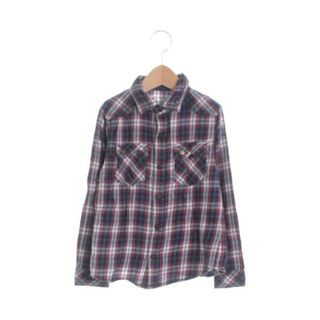 ザディグエヴォルテール(Zadig&Voltaire)のZADIG & VOLTAIRE シャツ 6 紺x白x赤(チェック) 【古着】【中古】(ブラウス)