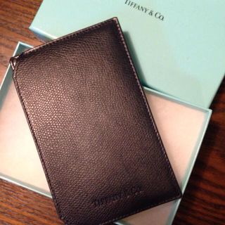 ティファニー(Tiffany & Co.)のtiffany&co.  メモパッド(名刺入れ/定期入れ)