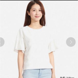 ユニクロ(UNIQLO)の新品　ユニクロ　ブラウスT(シャツ/ブラウス(半袖/袖なし))