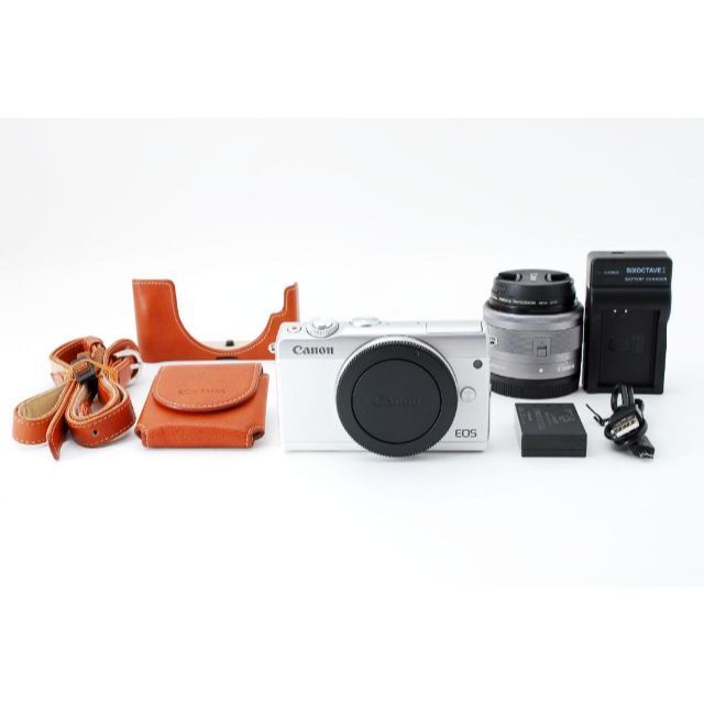 商品コンディション【美品】キャノン Canon EOS M100 15-45mm レンズキット