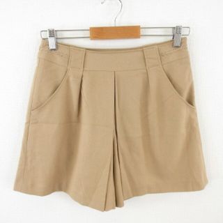 エニィスィス(anySiS)のエニィスィス エニシス ショートパンツ キュロット ストレッチ ベージュ 2(キュロット)