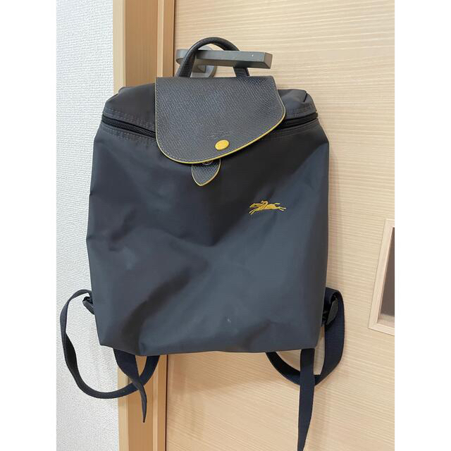 LONGCHAMP(ロンシャン)のロンシャン　LONGCHAMP　リュック　紺 レディースのバッグ(リュック/バックパック)の商品写真