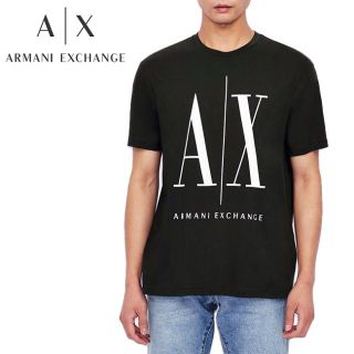 アルマーニエクスチェンジ(ARMANI EXCHANGE)の1 ARMANI EXCHANGE ブラック クールネック Tシャツ sizeM(Tシャツ/カットソー(半袖/袖なし))