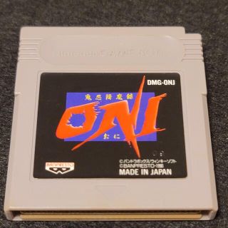 ゲームボーイ(ゲームボーイ)の◼️ONI おに（鬼忍降魔録） ゲームボーイ《MA10(携帯用ゲームソフト)