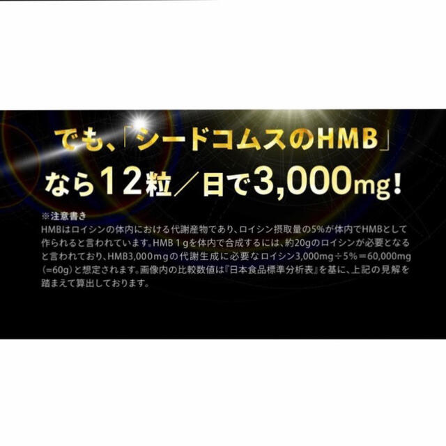 最高品質❗️ HMB 90000mg配合 さらにEAA配合 高純度96.3% スポーツ/アウトドアのトレーニング/エクササイズ(トレーニング用品)の商品写真