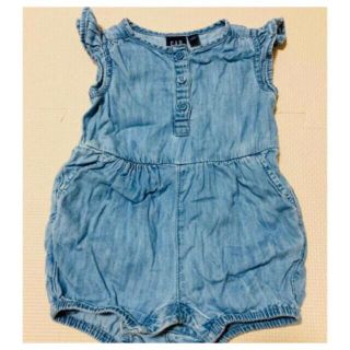 ベビーギャップ(babyGAP)のベビーギャップ デニム ロンパース(ロンパース)