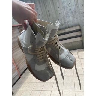 マルタンマルジェラ(Maison Martin Margiela)の【大放出SALE】マルジェラ タビスニーカー ハイカット 28 白(スニーカー)