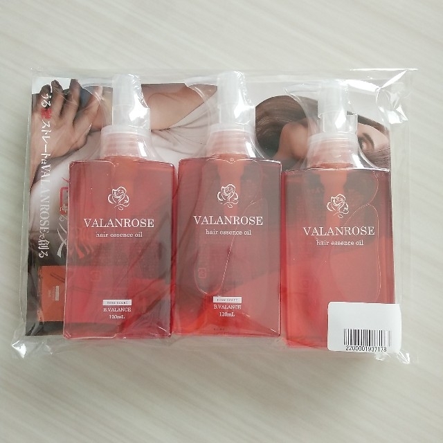 VALANROSE ヘアエッセンスオイル 120ml ×３