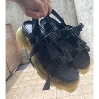 リックオウエンス(Rick Owens)のリックオウエンス サンダル 厚底 28(サンダル)