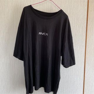 ルーカ(RVCA)のRVCAユニセックスルーカユルタボ黒Tシャツバックプリント有り(Tシャツ(半袖/袖なし))