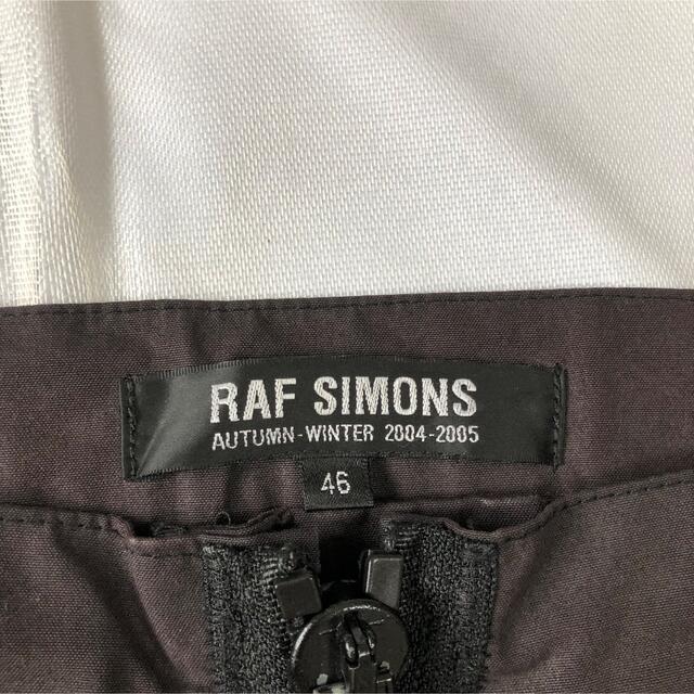 RAF SIMONS(ラフシモンズ)のRAF SIMONS 04AW Waves期 コーティングパンツ メンズのパンツ(デニム/ジーンズ)の商品写真