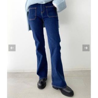 アパルトモンドゥーズィエムクラス(L'Appartement DEUXIEME CLASSE)のL'Appartement Front pocket Flare Denim (デニム/ジーンズ)