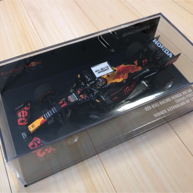 ミニチャンプス 1/43 レッドブルRB16B ペレス　アゼルバイジャン2021