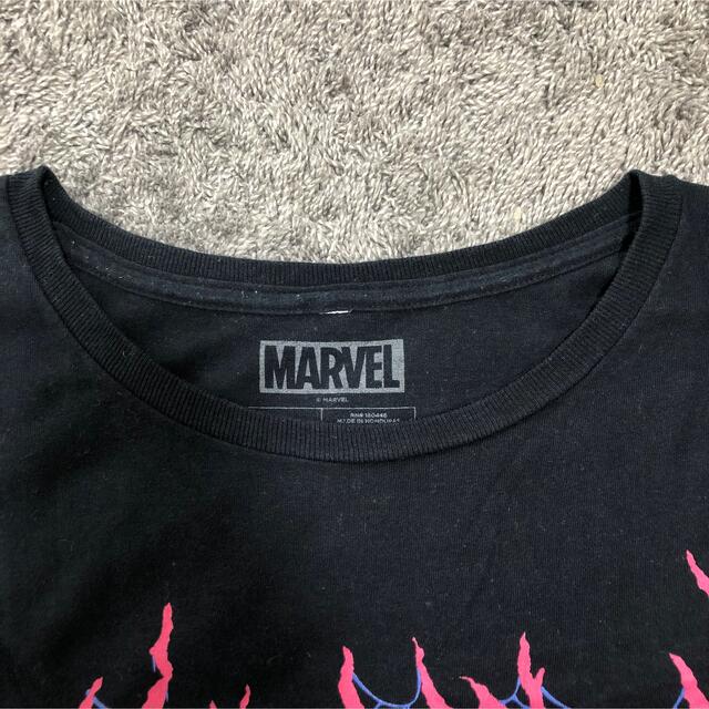 MARVEL(マーベル)のXL ヴェノム　Tシャツ　黒　マーベル　MARVEL ヴィンテージ　古着 メンズのトップス(Tシャツ/カットソー(半袖/袖なし))の商品写真