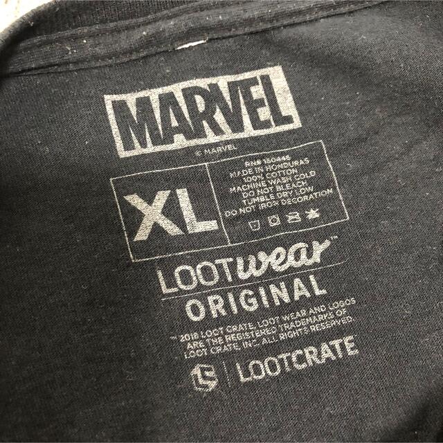 MARVEL(マーベル)のXL ヴェノム　Tシャツ　黒　マーベル　MARVEL ヴィンテージ　古着 メンズのトップス(Tシャツ/カットソー(半袖/袖なし))の商品写真