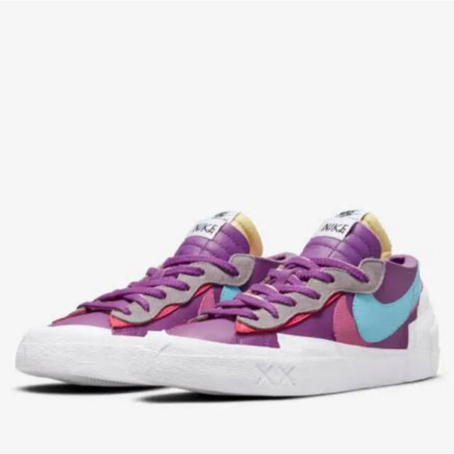 NIKE BLAZER LOW SACAI KAWS PURPLE 28.5cmメンズ