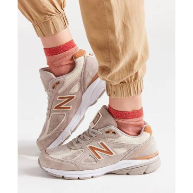 New Balance(ニューバランス)のnew balance 990 ピンクページュw990fa4 レディースの靴/シューズ(スニーカー)の商品写真