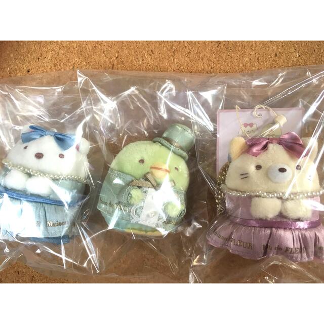 すみっコぐらし メゾンドフルール てのりぬいぐるみセット すみっコぐらし メゾンドフルール てのりぬいぐるみセット