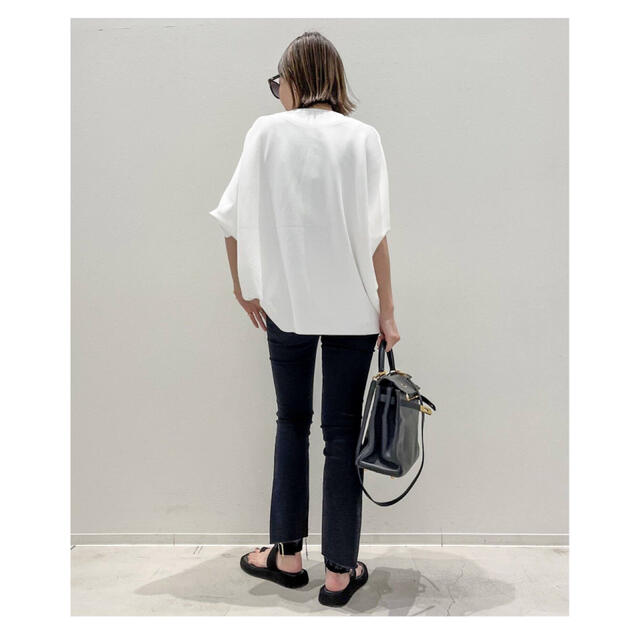 L'Appartement DEUXIEME CLASSE(アパルトモンドゥーズィエムクラス)のL'Appartement Short sleeve Knit Pullover レディースのトップス(ニット/セーター)の商品写真