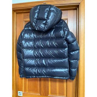 美品 モンクレール マヤ サイズ1 MONCLER MAYA シャイニーネイビー