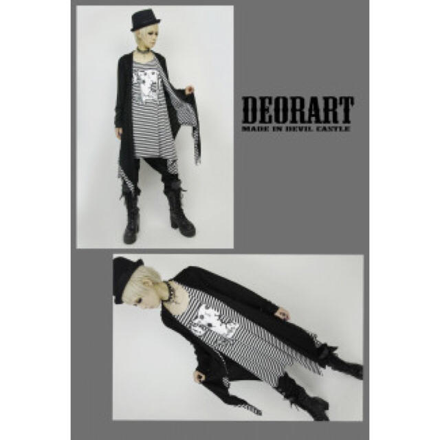 Deorart(ディオラート)のDeorart ボーダーワンピース レディースのトップス(Tシャツ(半袖/袖なし))の商品写真