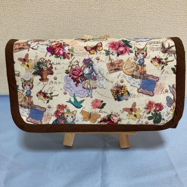 ジョリーフルール  マイリトルテイラー　wファスナー長財布　ハンドメイド