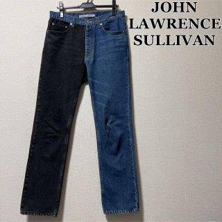 ジョンローレンスサリバン(JOHN LAWRENCE SULLIVAN)の名作 ジョンローレンスサリバン 18AW バイカラーデニム サイズ48(デニム/ジーンズ)