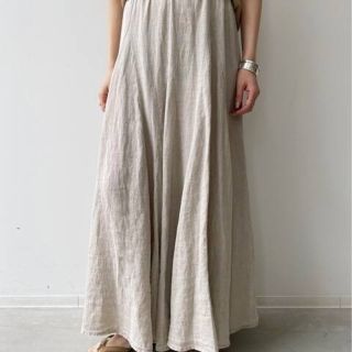 アパルトモンドゥーズィエムクラス(L'Appartement DEUXIEME CLASSE)の【Maison De Vacances/メゾンドバカンス】LINEN SKIRT(ロングスカート)