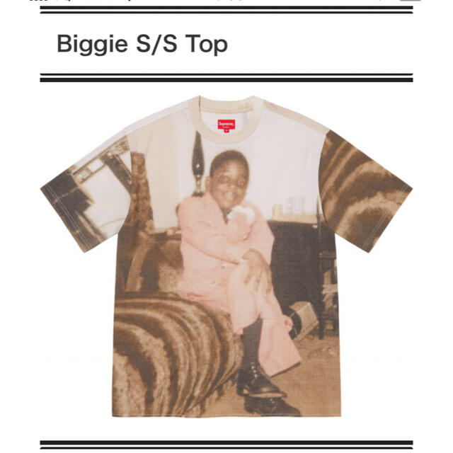 supreme biggie s/s top