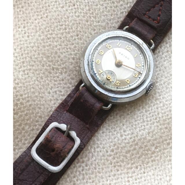 SEIKO - SEIKO セイコー スモールセコンド 戦前 ビンテージの SEIKO - SEIKO セイコー スモールセコンド 戦前 ビンテージの
