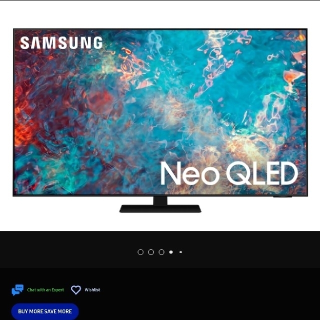 QN85A Samsung Neo QLED 4K Smart TV (2021