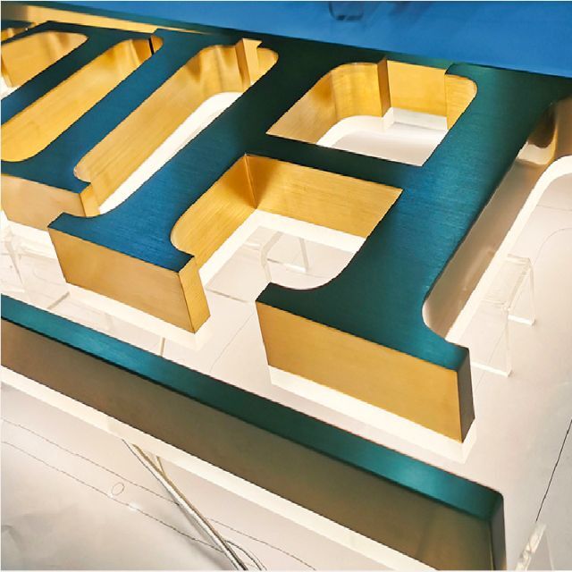 看板サインLEDチャンネル文字箱文字店舗用 立体文字バックライト 看板サインLEDチャンネル文字箱文字店舗用 立体文字バックライト