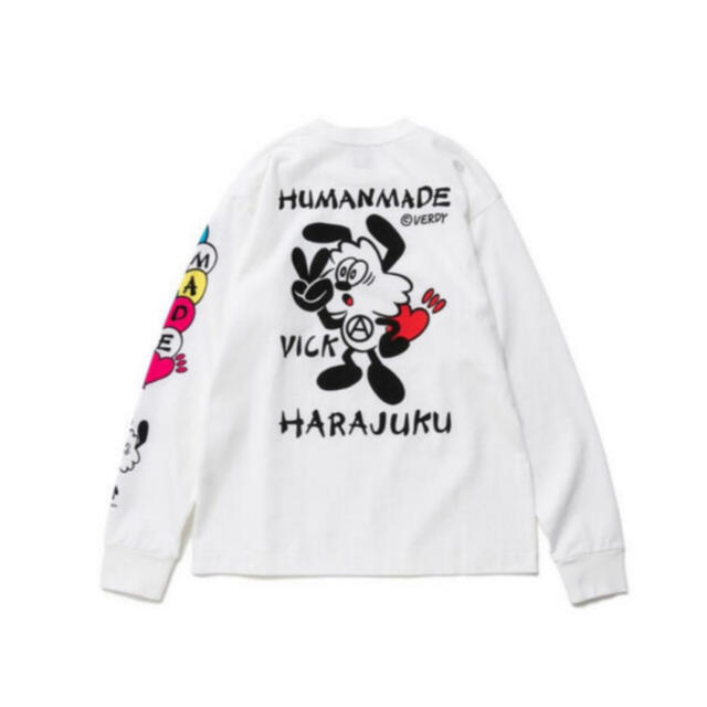 ヒューマンメイドHUMANMADE × VERDY vick long Tee XL 新品