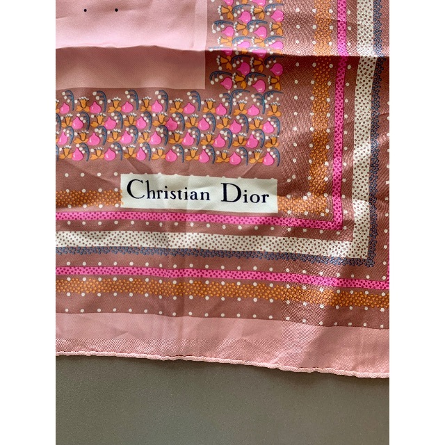 値下 Dior クリスチャンディオール ディオール スカーフ