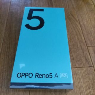 オッポ(OPPO)のOPPO Reno5 A (eSIM) Y!mobile版 未開封(スマートフォン本体)