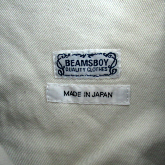 BEAMS BOY(ビームスボーイ)のビームスボーイ チノパン 七分丈 ロールアップ 1 紺 ネイビー /SM35 レディースのパンツ(チノパン)の商品写真