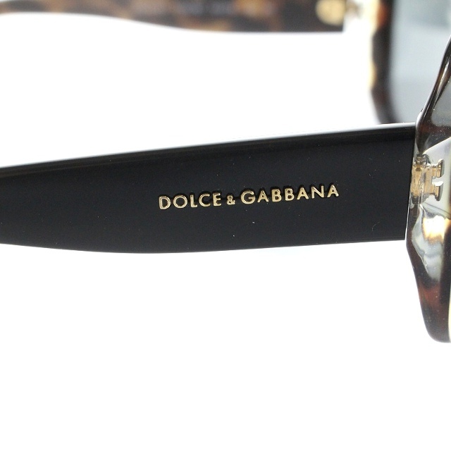 DOLCE&GABBANA(ドルチェアンドガッバーナ)のドルチェ&ガッバーナ ドルガバ サングラス 54□19 135 べっ甲柄 茶 レディースのファッション小物(サングラス/メガネ)の商品写真