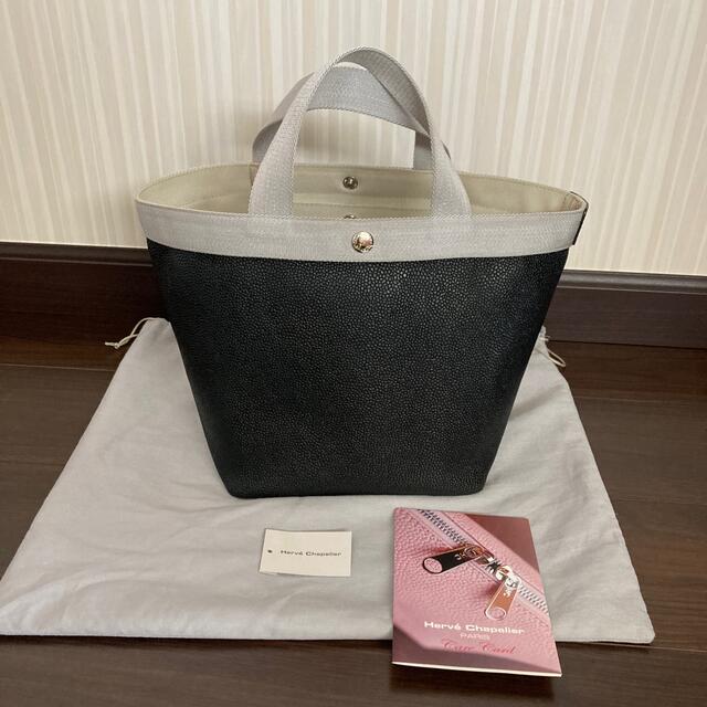 正規品売店 エルベシャプリエ ダブルハンドル 極美品 トートバッグ