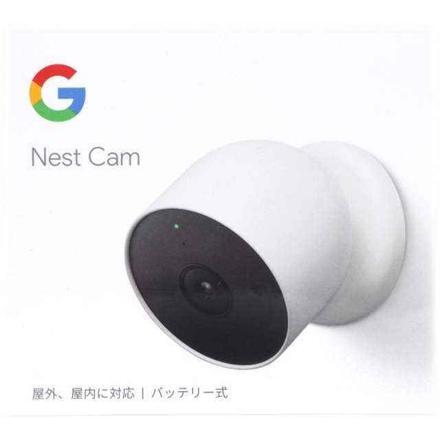 $$ グーグル Nest Cam GA01317-JP スマートカメラ ホワイトスマホ/家電/カメラ