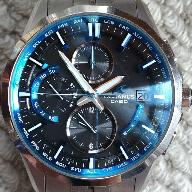 海外限定】 CASIO - CASIO OCEANUS M OCW-S3000-1AJFチタン製の通販 by