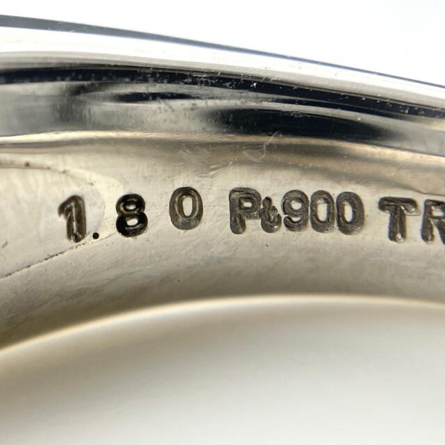 trilogy(トリロジー)のトリロジー メレダイヤ デザインリング 約12.5号 Pt900 【中古】 レディースのアクセサリー(リング(指輪))の商品写真