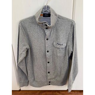 ポロラルフローレン(POLO RALPH LAUREN)のpoloトップスカーディガングレーM美品(カーディガン)