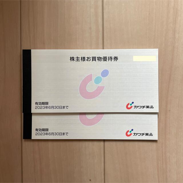 WEBストア限定 【最新】カワチ薬品 株主優待券 10,000円分