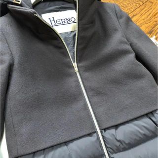新品/40 Herno ヘルノ ダウン ジャケット ブルゾン ブラック | www